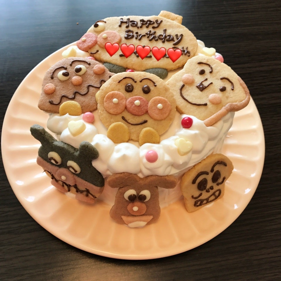 アンパンマンケーキ クッキー
